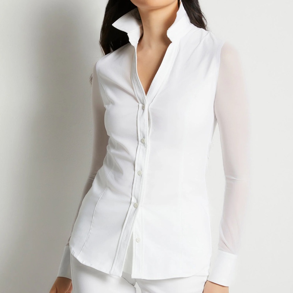 NWT Anatomie Beth Lux Shirt
